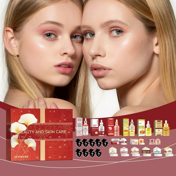 24-Piece Random Beauty and Personal Care Gift Box with Moisturizing Products, Surprise Assortment, 180ml 200g