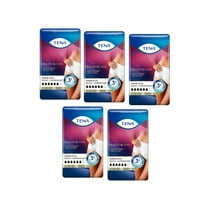 Tena Women XL Super Plus Heavy Incontinence Underwear, Stylish White 14 Ct. - Pack of 5