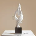 thumbnail image 7 of deevoka Abstract Art Statue Collection Desktop Sculpture Decorative Statues Souvenir for White, 7 of 7