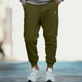 thumbnail image 5 of Dalix Astronaut Embroidery Jogger Midweight Fleece Sweatpants Soft Lounge Pant Drawstring Waistband Pockets Mens in Olive XL X-Large, 5 of 5