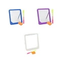 thumbnail image 3 of fastboy Magic Drawing Pad LED Writing Board Plastic Art Magic Board Pad Children Clipboard Pen Brush Set, 3 of 9