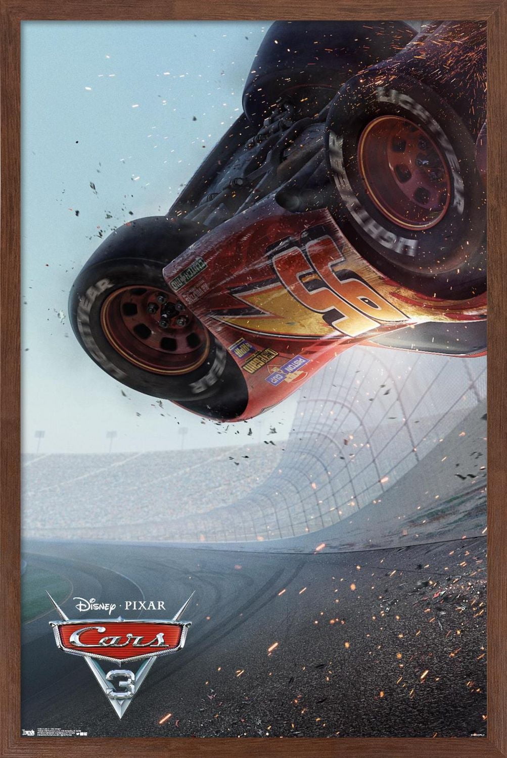 Disney Pixar Cars 3 - One Sheet Wall Poster, 22.375" x 34"