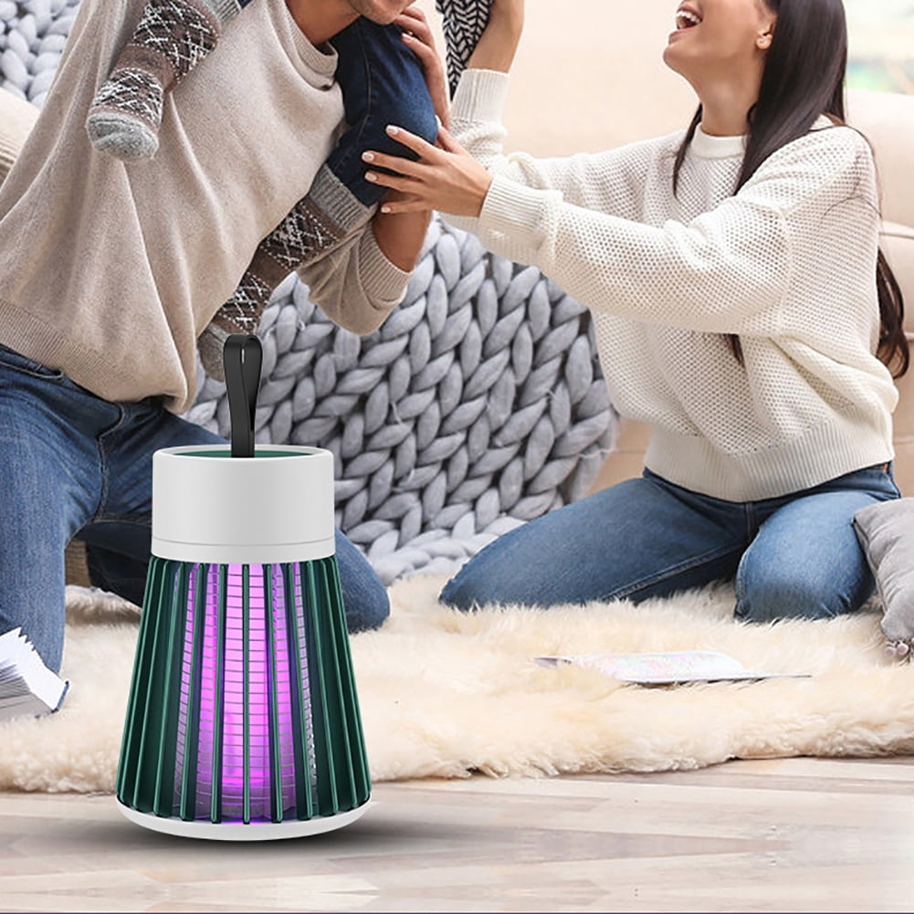 Bug Zapper, Mosquito KillerLamp, USB Rechargeable Electric Fly Lamp for Home