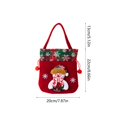 thumbnail image 3 of Christmas Gift Bags with Handles - Reusable Velvet Holiday Gift Bags for Candy, Party Favors, and Small Presents, 3 of 6