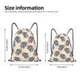 thumbnail image 2 of Gaeub 70s Disco Ball Drawstring Backpack Bag Sport Gym Sackpack Heavy Duty String Backpack for Men Women-Medium, 2 of 6