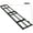 Black | 48*20 inches, variant on Heavy Duty 4FT Tow Behind Drag Harrow Driveway Grader – Adjustable Lawn Leveling Tool with 6FT Chain – For ATV, UTV, Tractor – Maintains Gravel, Sand, Soil, Arena, Pasture, Yard
