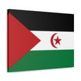 thumbnail image 4 of Western Sahara Country Flag Canvas Vibrant Wall Art Unframed Home Decor, 4 of 13