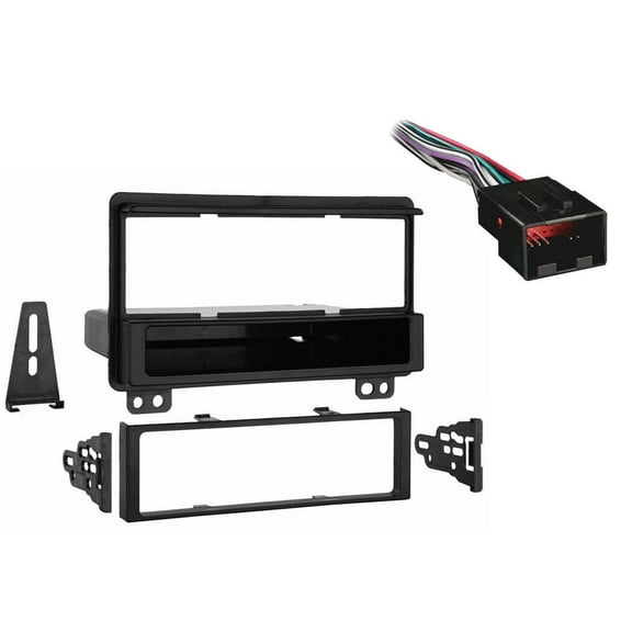 Fits Mercury Mountaineer 2002-2003 Single DIN Harness Radio Install Dash Kit