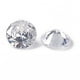 thumbnail image 4 of Clear Grade A Diamond Shaped Cubic Zirconia Cabochons Faceted 5x3mm, 4 of 4