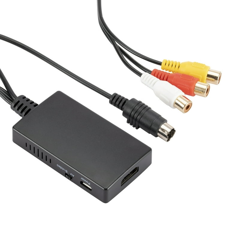 Kolm  Convertidor AV-HDMI, Con Audio, RCA Audio Y Video A HDMI