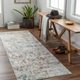thumbnail image 5 of Mark&Day Area Rugs, 2x10 Delaware Traditional Burnt Orange Runner Area Rug, Rust Blue Grey Carpet for Hallway, Kitchen, Bedroom or Living Room (2'6" x 10' Runner), 5 of 8