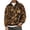 Q9-Khaki, variant on Havenx Flannel Quarter Zip Pullover for Men Long Sleeve Collared Pullover Sweater Mock Neck Camouflage Print Sweatshirts Casual Soft Outdoor Active 2026 Fall Winter Sweater Tops,Black L