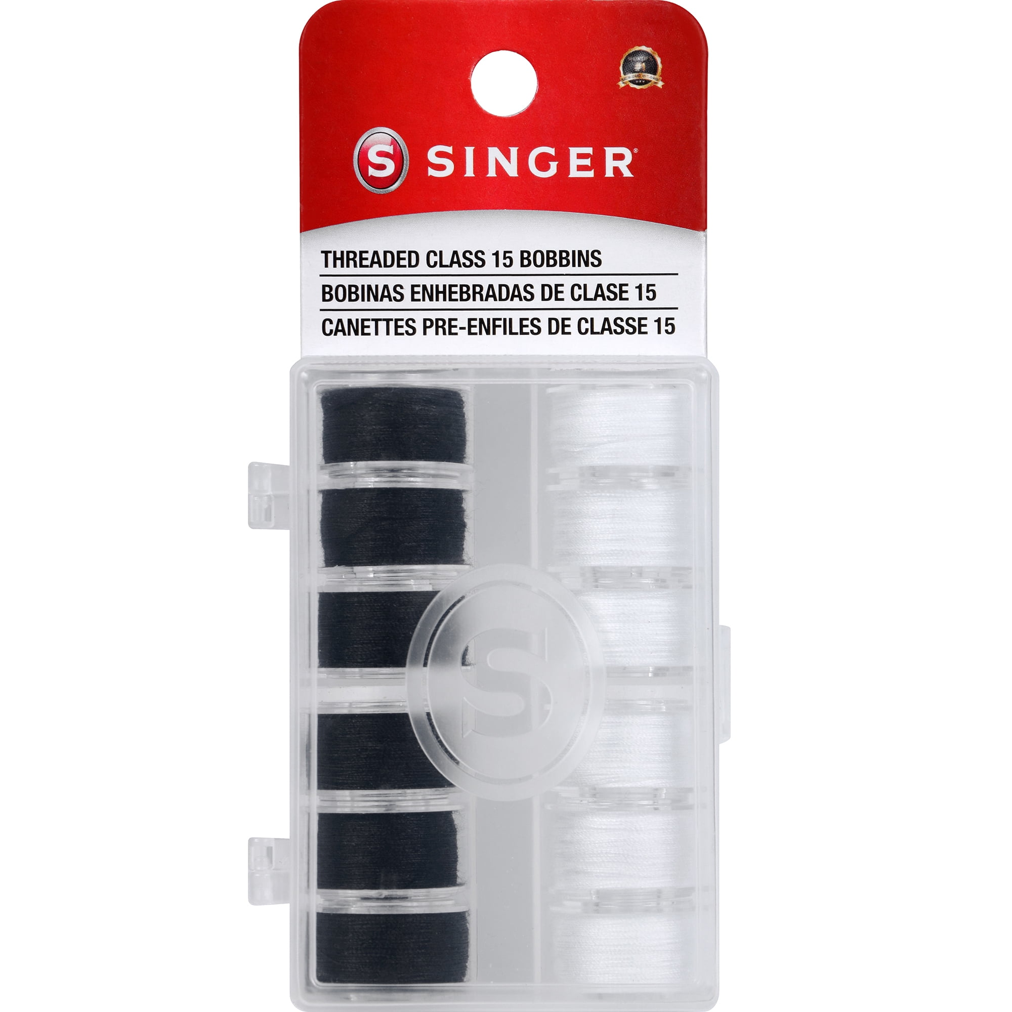 Singer Class 15 Bobbin Thread Storage Set With Storage Rings : Target