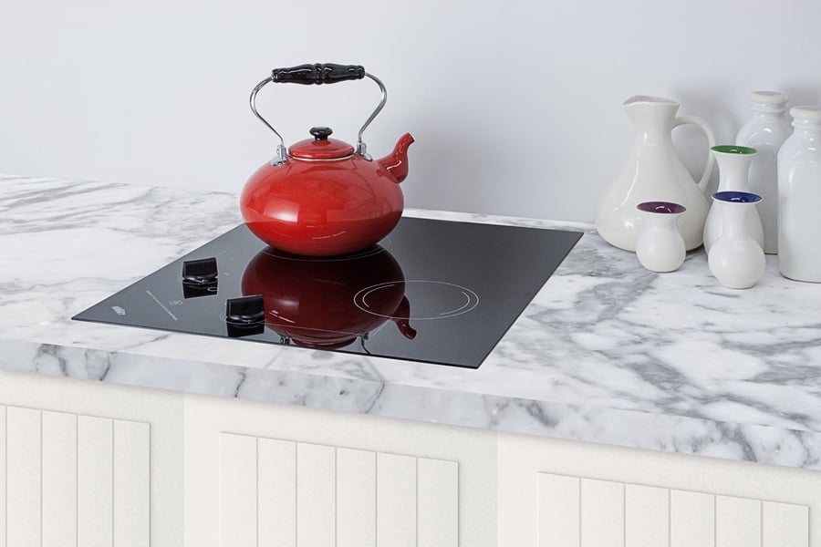 21" Wide 230V 2-Burner Radiant Cooktop