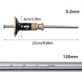 thumbnail image 2 of Precision European Style Woodworking Marking Gauge Brass Faucet Outdoor Faucets for Utility Kitchen Faucet Head High Pressure Faucets for Kitchen Small Kitchen Faucet Set 2 Hole, 2 of 3