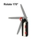 thumbnail image 5 of Luz de trabajo Lámpara recargable Colgando LED Linterna Plástico de 170 grados Cabeza giratoria antorcha deportes al aire libre Iluminación Viajar sidaley  OD019436-00B, 5 of 7