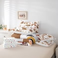 thumbnail image 6 of Castle Fairy Cartoon Capybara Bedding Comforter Set,Rainbow Animal King Bedding Sets, 6 of 8