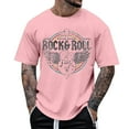 thumbnail image 2 of Cotton T Shirts for Men Graphic Comfort Loose Fit Round Neck Holiday Pullover Tees Quick Dry Active Athletic Men's Summer Shirts, 2 of 4