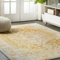 thumbnail image 5 of JONATHAN Y MODERN PERSIAN 5 x 8 Area Rug, Audrey Bohemian Ornate Medallion - Orange/White, MDP209A-5, 5 of 10