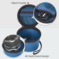thumbnail image 3 of wqlpp-Hard Case Compatible with Microtouch Titanium Head Shavers for Bald Men, Travel Electric Razor Storage Box with Mesh Pocket, Portable Rotary Beard Trimmer Holder for Grooming Kit (Bag Only),, 3 of 4