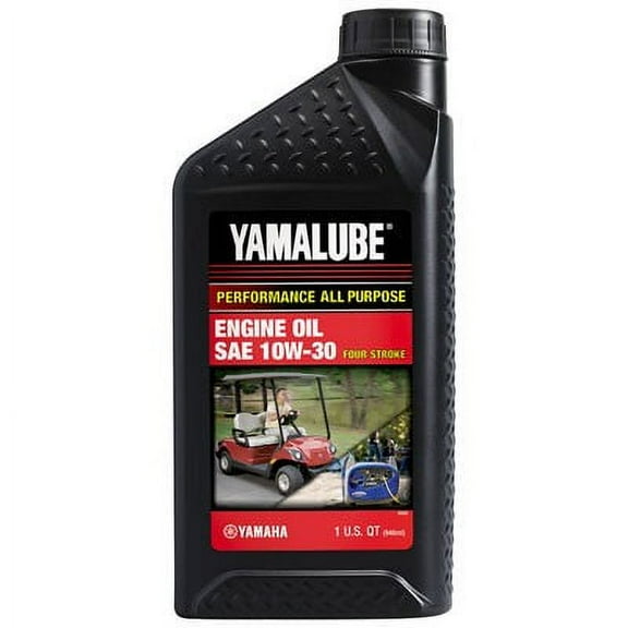Yamaha Motor Y6A-10W30GG12 1 qt. SAE 10W-30 Yamalube Oil