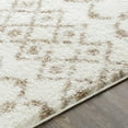 thumbnail image 5 of Hauteloom Collingwood Living Room, Bedroom Area Rug - Bohemian, Transitional - Plush Pile - Tan, Cream - 18" Sample, 5 of 7