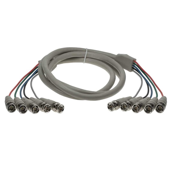 SF Cable 6 feet 5 BNC Male to 5 BNC Male Cable