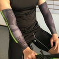 thumbnail image 3 of SPRING PARK 1 Pair UV Sun Breathable Arm Sleeves Cooling Athletic Sports Sleeve for Football Golf & Volleyball Cycling, 3 of 7