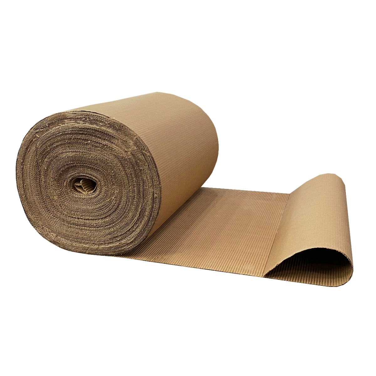 UOFFICE Corrugated Wrap 24" x 250' x 1/8" Thick - B Flute - Cardboard Wrap