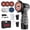 Gray, variant on Cordless Angle Grinder Kit, 19,500 RPM Mini Electric Angle Grinding Tool with 2 pcs 16.8V 2000mAh Batteries and 6 Cutting Discs, 3-Inch Handheld Grinder for Metal/Wood Cutting and Grinding
