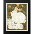 thumbnail image 2 of Hoytema, Theo van 19x24 Black Modern Framed Museum Art Print Titled - Rabbits, 2 of 5
