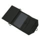 thumbnail image 2 of Panel solar plegable portátil de 7,2 W con interfaz USB para cargar el teléfono (negro), 2 of 14