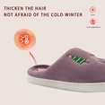 thumbnail image 3 of xinlanlin Christmas Slippers for Girls Boys Warm Winter Fuzzy House Slippers Kids Soft Plush Cozy Memory Foam Home Toddler Casual Shoes Indoor Outdoor, 3 of 7