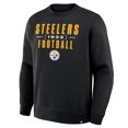 thumbnail image 4 of Men's Fanatics Black Pittsburgh Steelers Powerful Throw Legacy Pullover Sweatshirt, 4 of 5