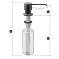thumbnail image 3 of Karran  SD25 Kitchen Soap/Lotion Dispenser Oil Rubbed Bronze Polished, 3 of 5