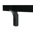 thumbnail image 3 of Hathaway Premium Half Moon Wall Shelf - Black Finish, 3 of 4