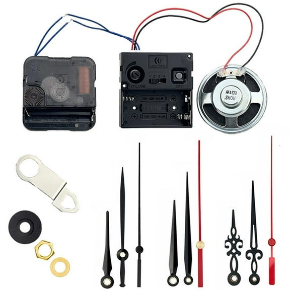 Ciwanning Quartzs Clock Movement Set Battery Operated 12888 Clock Movement Replacement for Wall Clocks DIY Repair 0200 0121