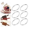thumbnail image 2 of Craft Rings,20Pcs Metal Rings 4x32mm Metal Loop Metal Ringsfor Crafts Time-Tested Durability, 2 of 14