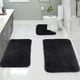 thumbnail image 4 of Set de alfombras antideslizantes de baño de 3 piezas, terciopelo suave y absorbente lavable en máquina, 4 of 8