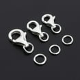thumbnail image 6 of yotijay 3 Sets 8/9/11mm 925 Sterling Lobster Claw Clasps Jewelery Making Supplies, 6 of 9