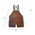 thumbnail image 3 of Delantal de jardinería Delantal vaquero Delantal de cintura tipo cargo unisex, 3 of 5