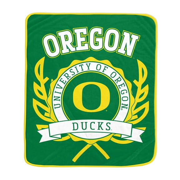 Pegasus Oregon Ducks 50" x 60" University Crest Ultra Soft Blanket