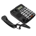 thumbnail image 3 of Teléfono con cable, teléfono con cable, identificador de llamadas, teléfono fijo de escritorio, tecnología de vanguardia, 3 of 8
