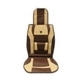 thumbnail image 1 of Mistaha Coffee PU Leather Car Seat Cover - Universal Fit, All-Season Protection, Interior Decor, Heating/Ventilation Compatible., 1 of 6