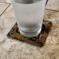 thumbnail image 2 of Wonder Woman Warrior Pattern Low Profile Novelty Cork Coaster Set, 2 of 4