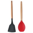 thumbnail image 1 of Herramientas y gadgets para curry Juego de utensilios de cocina/madera maciza, 1 of 5