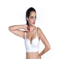 thumbnail image 4 of Women Girl's Sports Bras Racerback Bra Seamless Wireless Underwear Bra Full Coverage Outdoor, 4 of 5