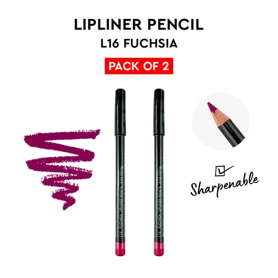 Ebo Lipliner Pencil L16 Fuchsia 2 pack