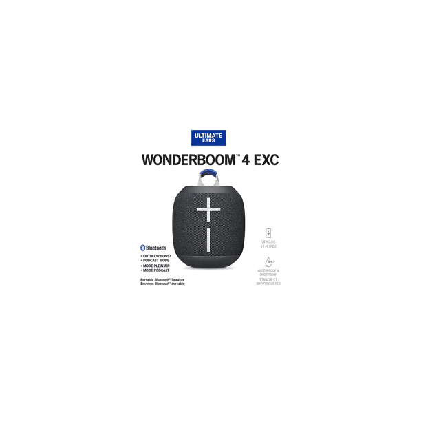 Wonderboom 4 Black - Ultimate ears portable sound systems