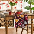 thumbnail image 1 of TIMIFIS Tablecloth Tablecloth Valentine's Day Flower Table Flag Holiday Party Kitchen Living Room Decorative Tablecloth Linen Printing Tea Table Cloth Placemats Kitchen Gadgets, 1 of 8